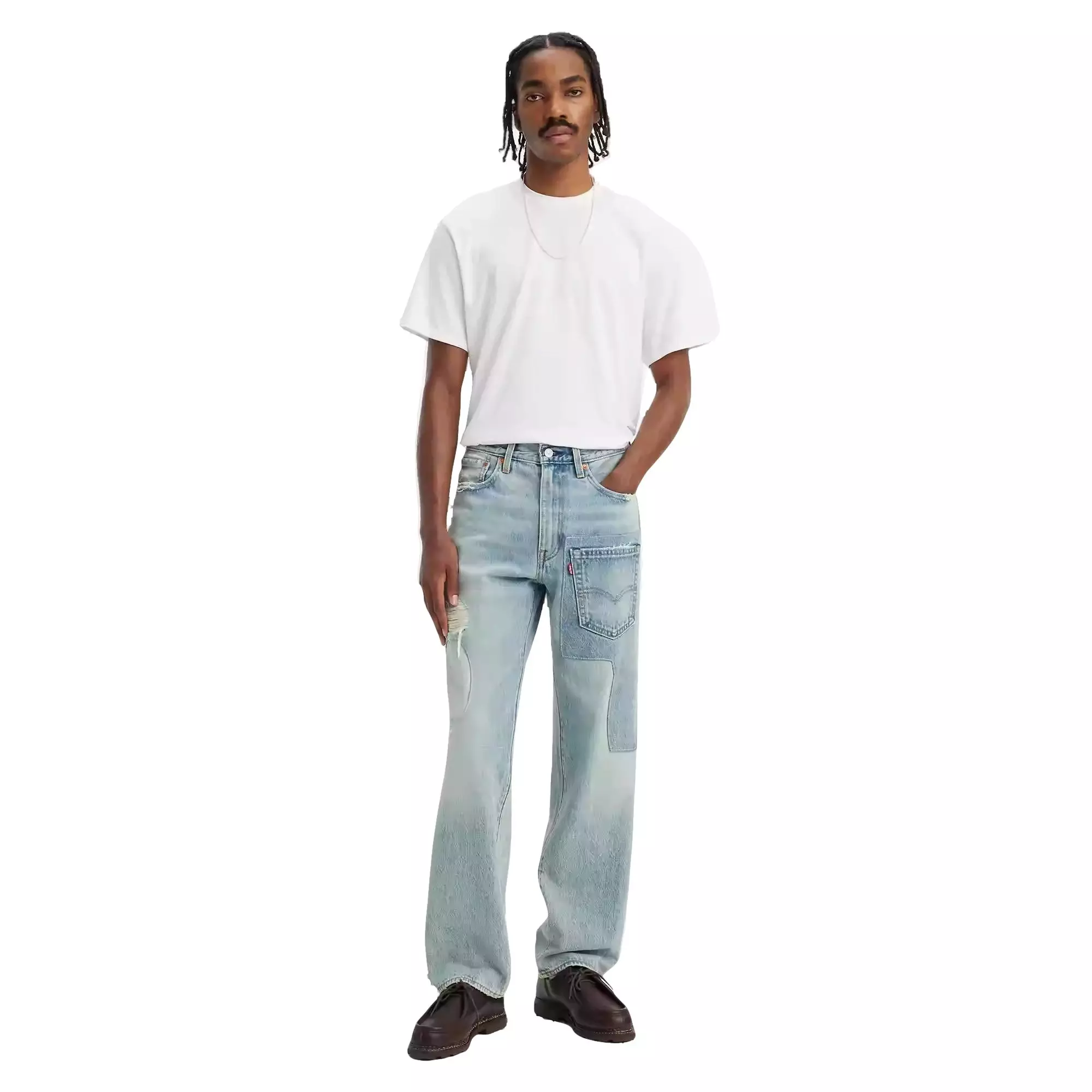 Levi's 568 Loose Denim Jeans with Patch Detail | Hibbett